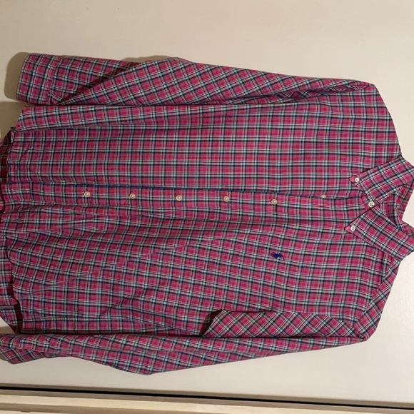 Ralph Lauren Other - Medium Ralph Lauren button down. Pink plaid